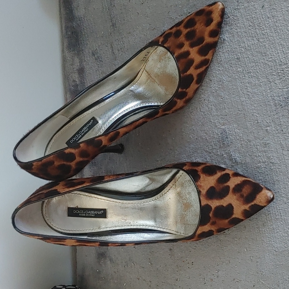 Dolce & Gabbana Calf Hair Heels